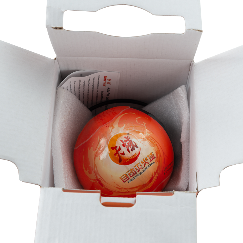 सर्टिफिकेट/फेंकने योग्य फैक्टरी सरल ऑपरेशन फायर एक्सटिंग्विशर के साथ 0.5 किग्रा फायर बॉल एक्सटिंग्विशर