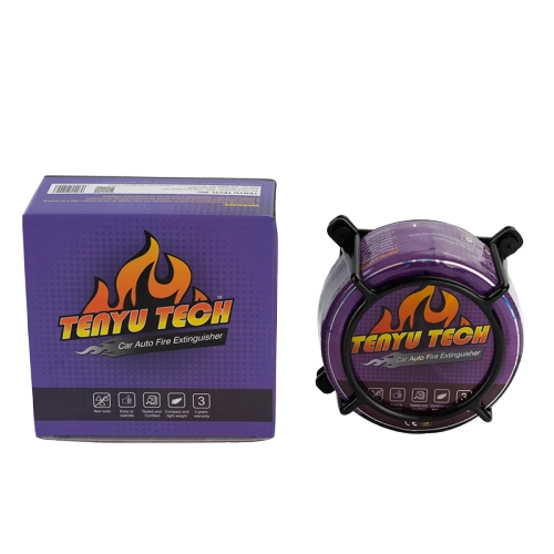Extincteur de voiture &agrave; poudre s&egrave;che Tenyu Tech 0,8 kg