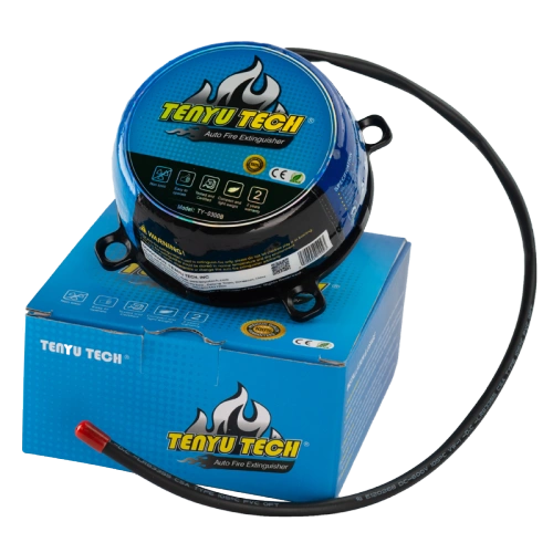 Cirkvita Skatolo Aŭtomata Mem-Aktiviga Fajro-Estingilo