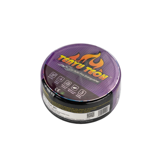 Extintor de incendios port&aacute;til para autom&oacute;vil, extintor de incendios en polvo qu&iacute;mico seco port&aacute;til de 0,8 kg 90% polvo qu&iacute;mico ABC