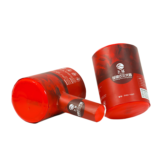 Dispositif d'extinction d'incendie &agrave; lancer Ty01-102t